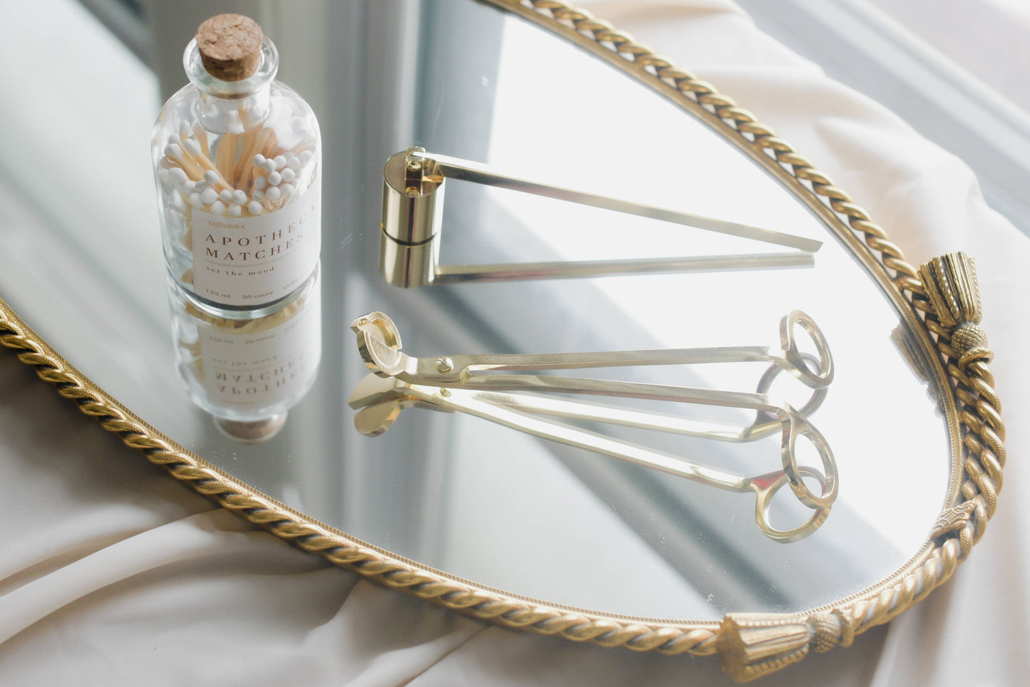Gold Candle Snuffer