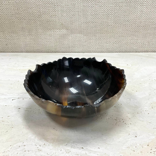 Rustic Horn Bowl