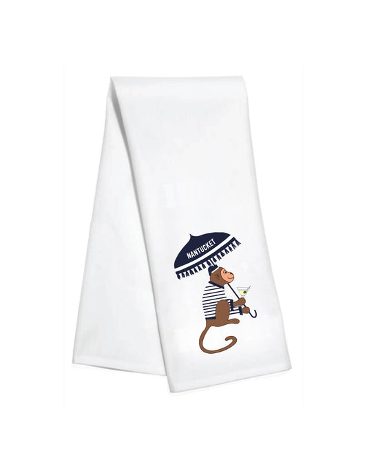 Custom Kitchen Towel - Martini Monkey