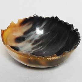 Rustic Horn Bowl