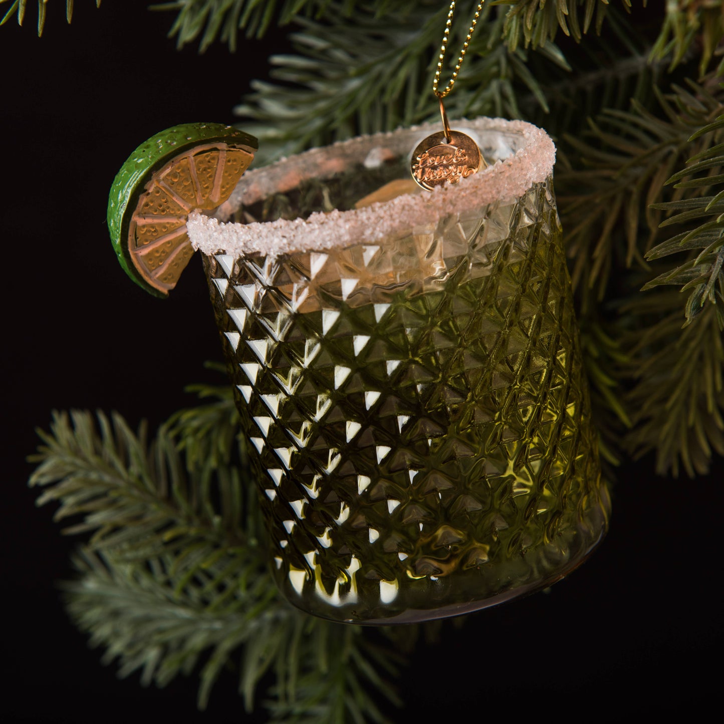 Margarita Cocktail Holiday Ornament Christmas Decor