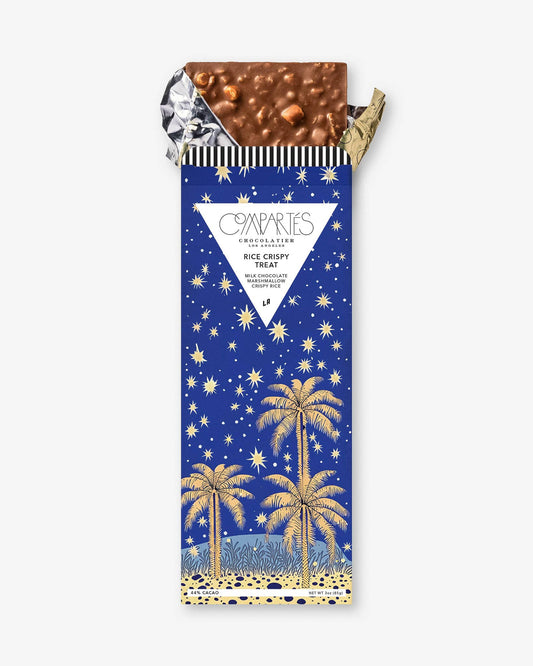 RICE CRISPY TREAT Gourmet Chocolate Bar